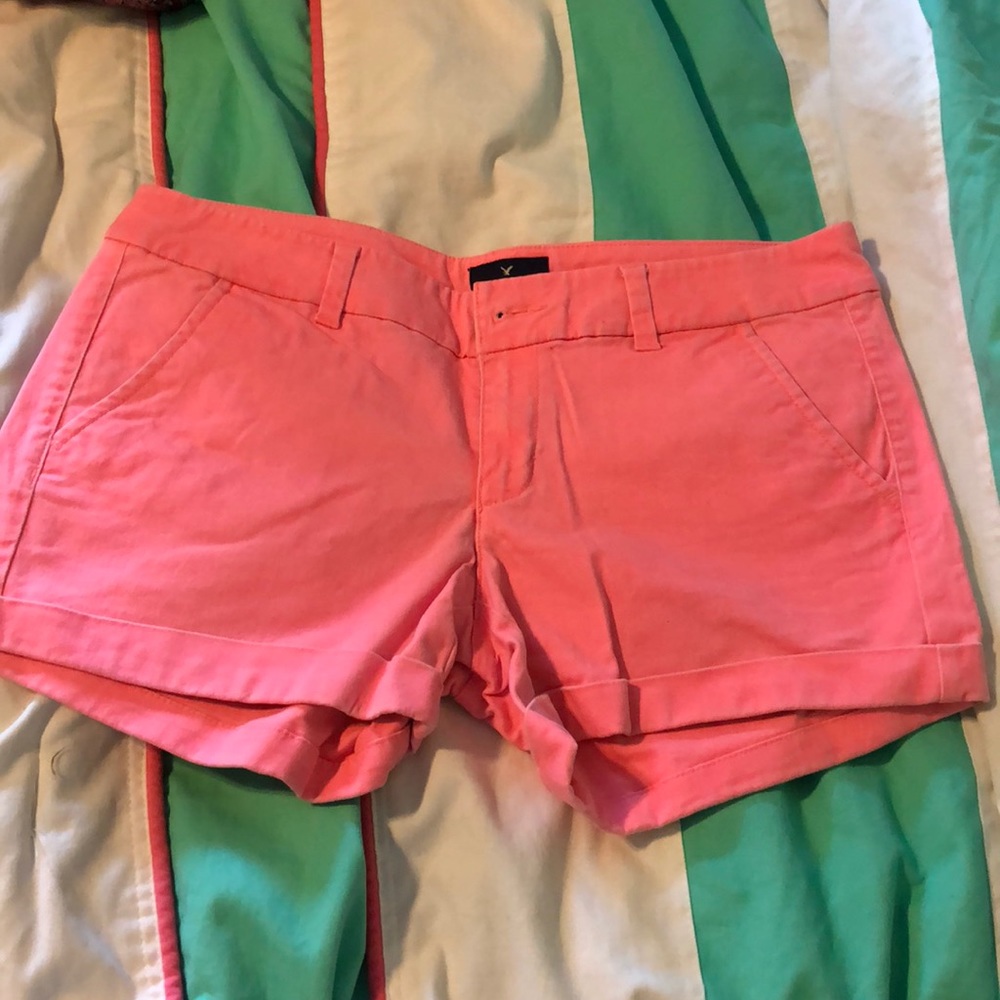 Light pink shorts from American Eagle
